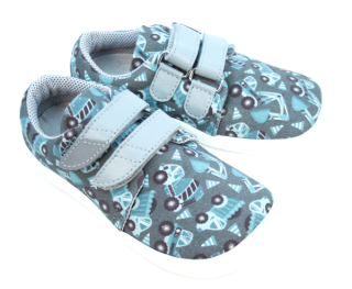 BEDA barefoot tenisky Trucks BF 0001/TEX/W/OP